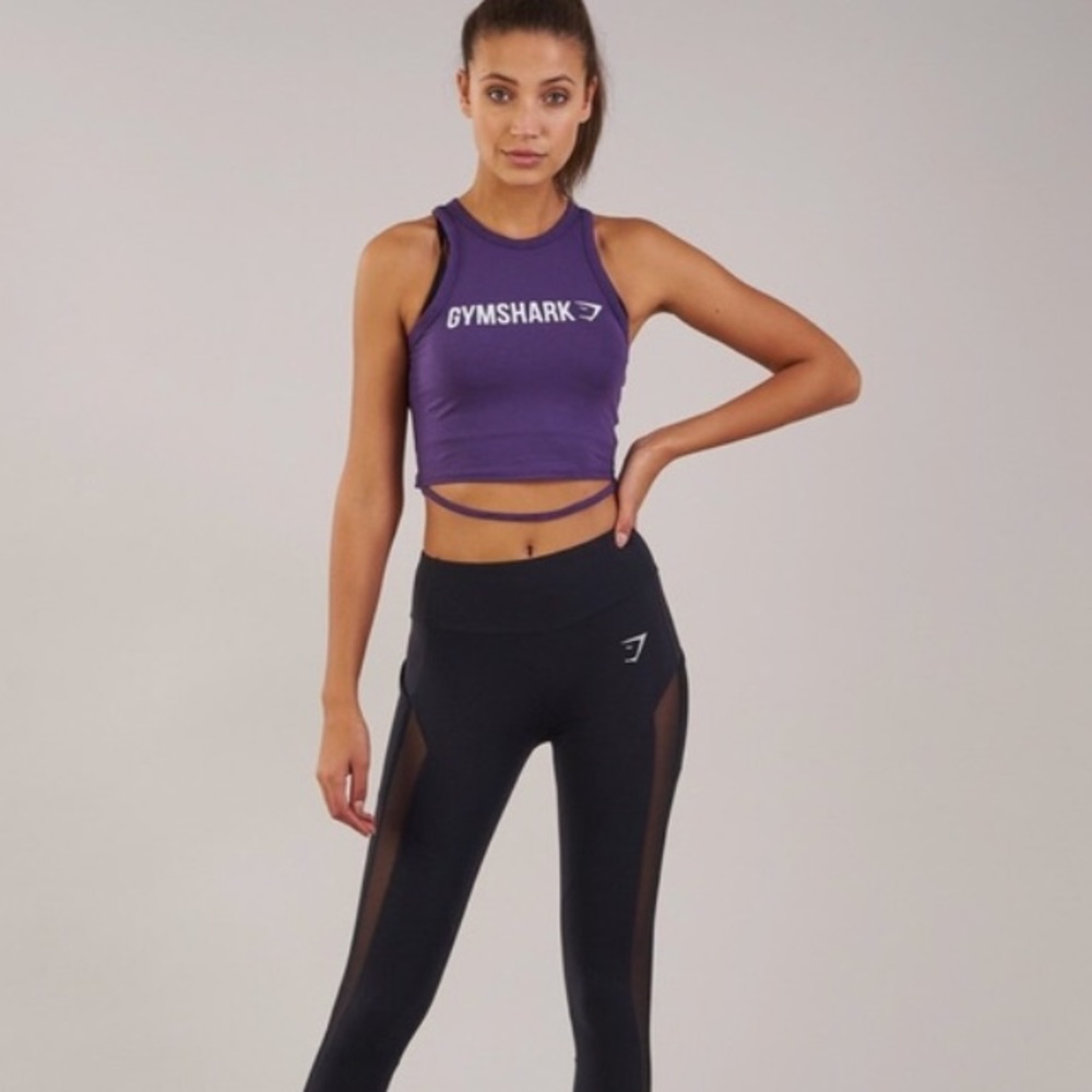 Gymshark Ribbon Crop Top